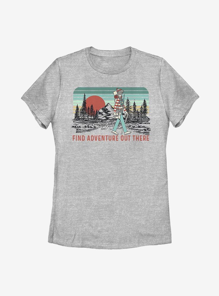 Where's Waldo Adventure Womens T-Shirt