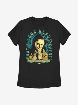 Marvel Loki Clocks Ticking Womens T-Shirt