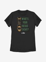 Marvel Loki For All Time Womens T-Shirt