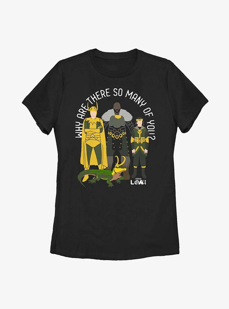 Marvel Loki Mischief And Chaos Womens T-Shirt