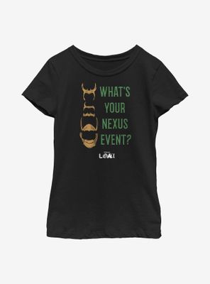 Marvel Loki For All Time Youth Girls T-Shirt