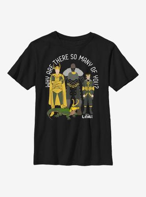 Marvel Loki Mischief And Chaos Youth T-Shirt