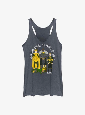 Marvel Loki Mischief And Chaos Womens Tank Top