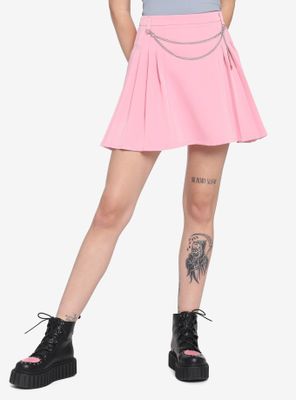 Pink Chain Skirt