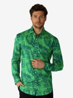 DC Comics The Joker Woven Button-Up