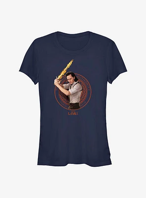 Marvel Loki Frame Girls T-Shirt