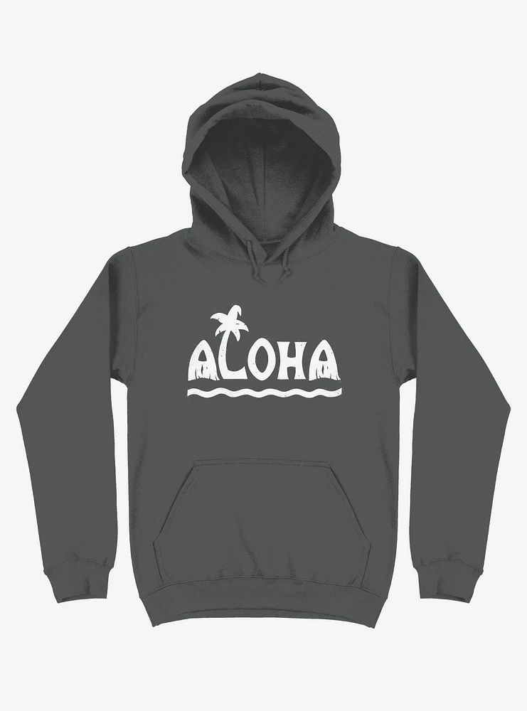 Aloha! Beach Palm Tree Hoodie