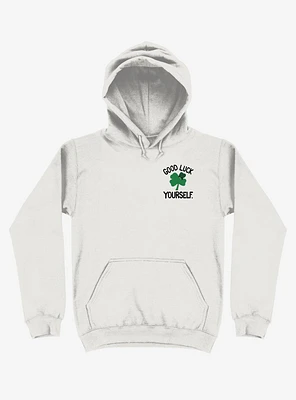 Good Luck Yourself Four Leaf Clover Hoodie