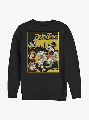 Disney Ducktales Cover Crew Sweatshirt