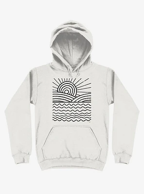 Ocean And Sun Art Hoodie