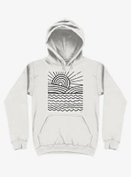 Ocean And Sun Art Hoodie