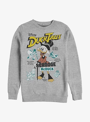 Disney Ducktales Richest Duck Crew Sweatshirt