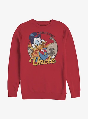 Disney Ducktales Scrooge Uncle Crew Sweatshirt