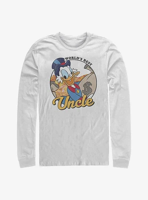 Disney Ducktales Scrooge Uncle Long-Sleeve T-Shirt