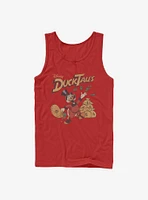 Disney Ducktales Scrooge Throwing Dollars Tank