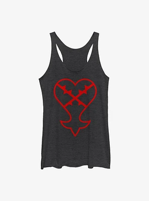 Disney Kingdom Hearts Heartless Symbol Girls Tank