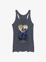 Disney Kingdom Hearts Poster Logo Girls Tank Htr