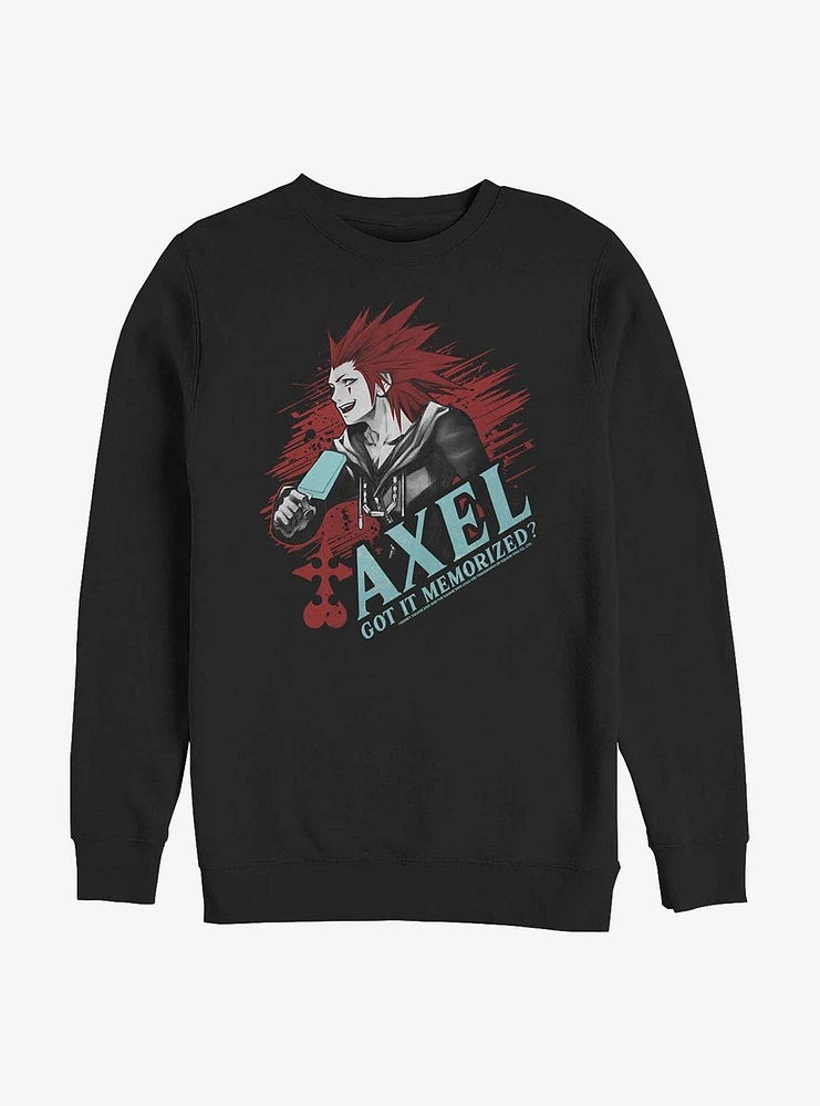 Disney Kingdom Hearts Axel Crew Sweatshirt