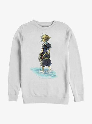 Disney Kingdom Hearts Feet Wet Crew Sweatshirt