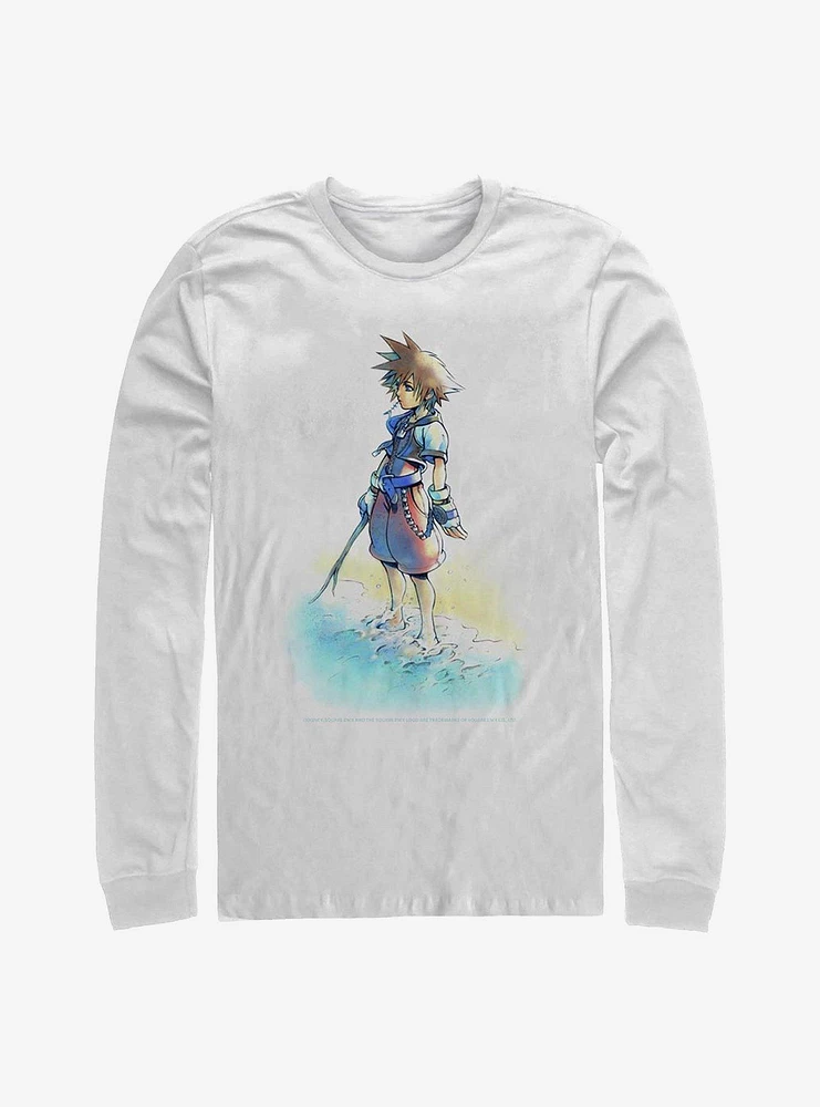 Disney Kingdom Hearts Beach Sora Long-Sleeve T-Shirt