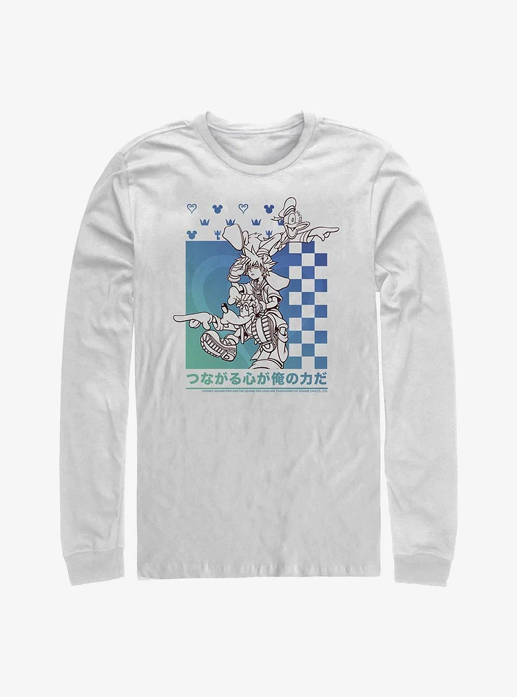 Disney Kingdom Hearts Power Friends Long-Sleeve T-Shirt