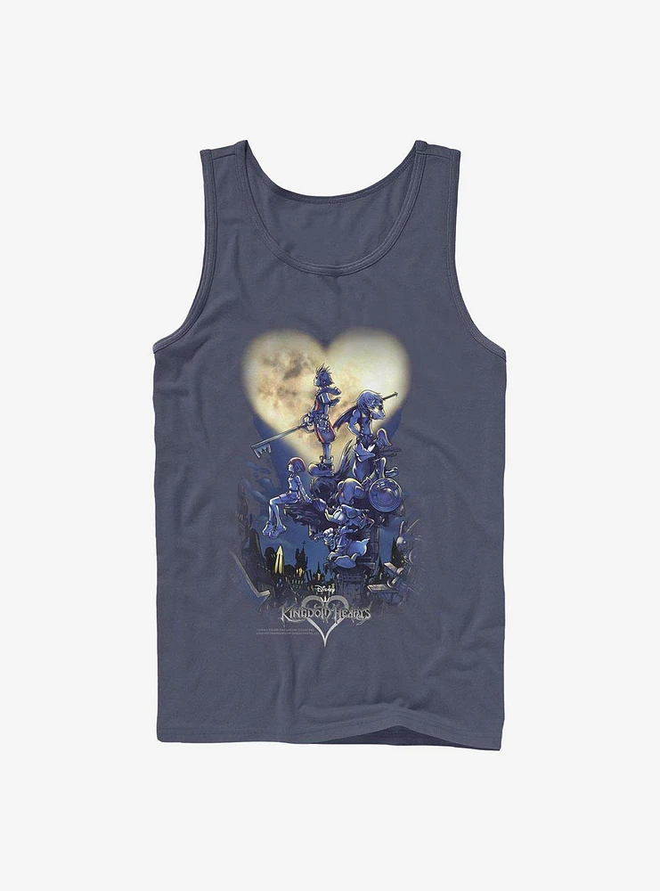 Disney Kingdom Hearts Poster Logo Tank