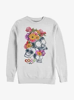 Disney Pixar Coco Calaveras Crew Sweatshirt