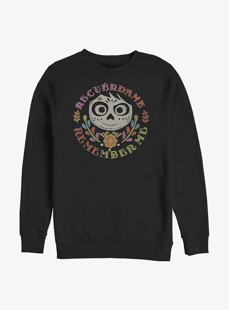 Disney Pixar Coco Remember Me Crew Sweatshirt