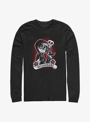 Disney Pixar Coco Recuerdame Tattoo Long-Sleeve T-Shirt