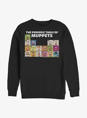 Disney The Muppets Periodic Table Of Sweatshirt