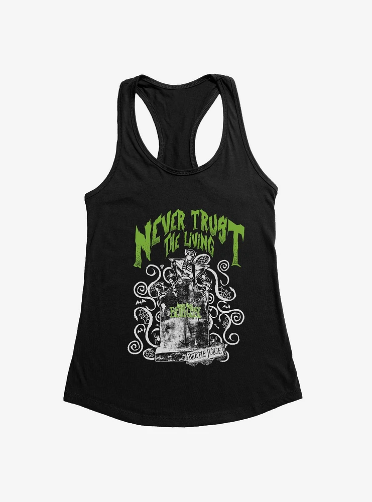 Beetlejuice Never Trust The Living Girls Tank