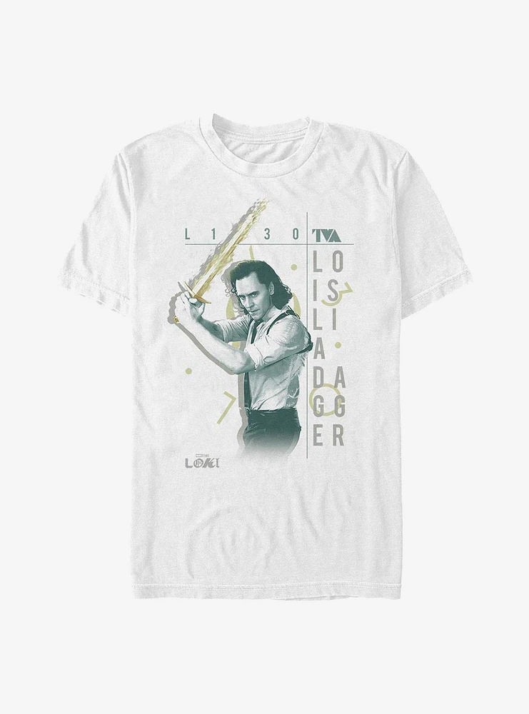 Marvel Loki Love Is Like A Dagger T-Shirt