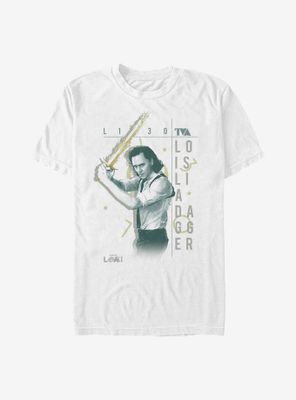 Marvel Loki Love Is Like A Dagger T-Shirt