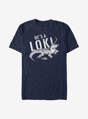 Marvel Loki Alligator T-Shirt