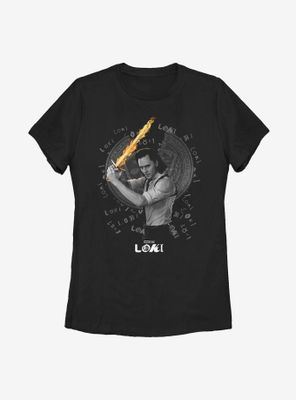 Marvel Loki Sylvie Power Womens T-Shirt
