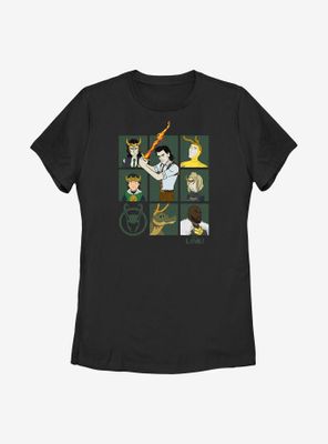 Marvel Loki Team Womens T-Shirt
