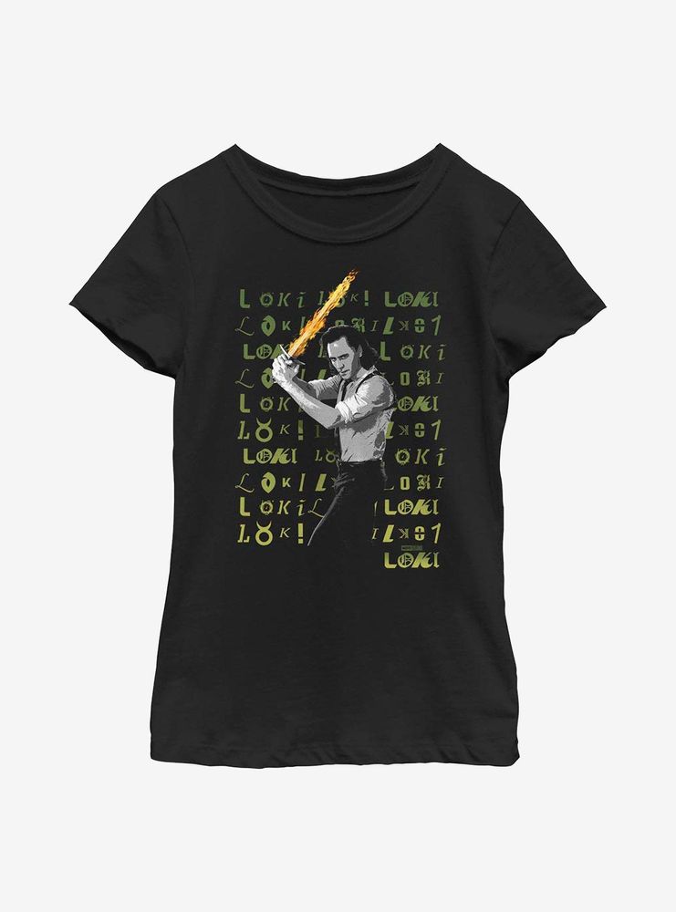 Marvel Loki Did You Get Them All Youth Girls T-Shirt