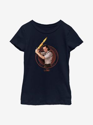 Marvel Loki Keepers Of Time Youth Girls T-Shirt