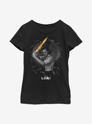 Marvel Loki Sylvie Power Youth Girls T-Shirt
