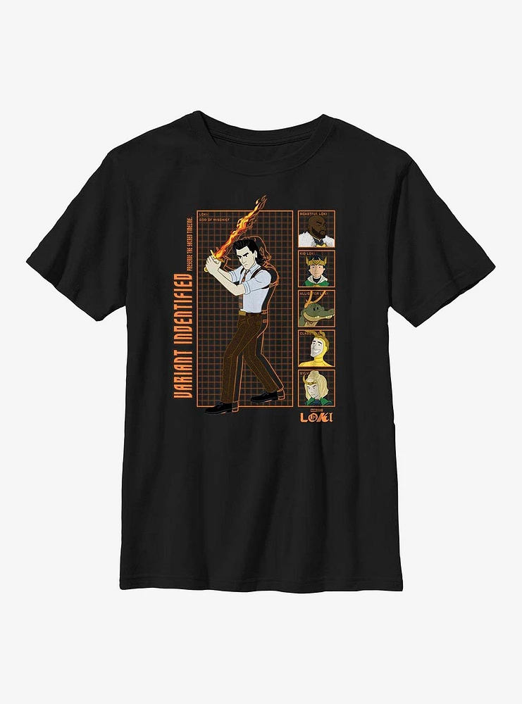 Marvel Loki Variants Youth T-Shirt