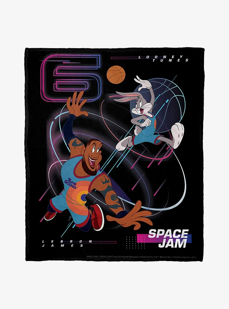 Space Jam: A New Legacy Alley Oops Throw Blanket