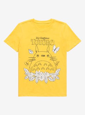Our Universe Studio Ghibli My Neighbor Totoro Outline Youth T-Shirt - BoxLunch Exclusive