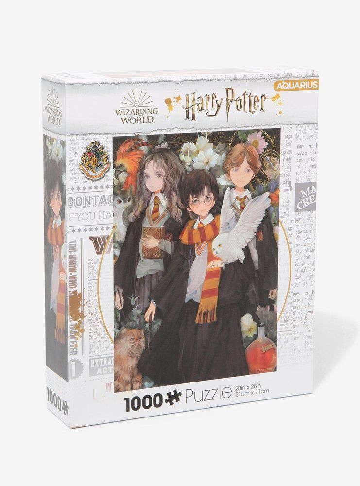 Harry Potter Floral Portrait 1000-Piece Puzzle