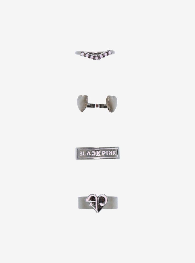 BLACKPINK Logo Ring Set