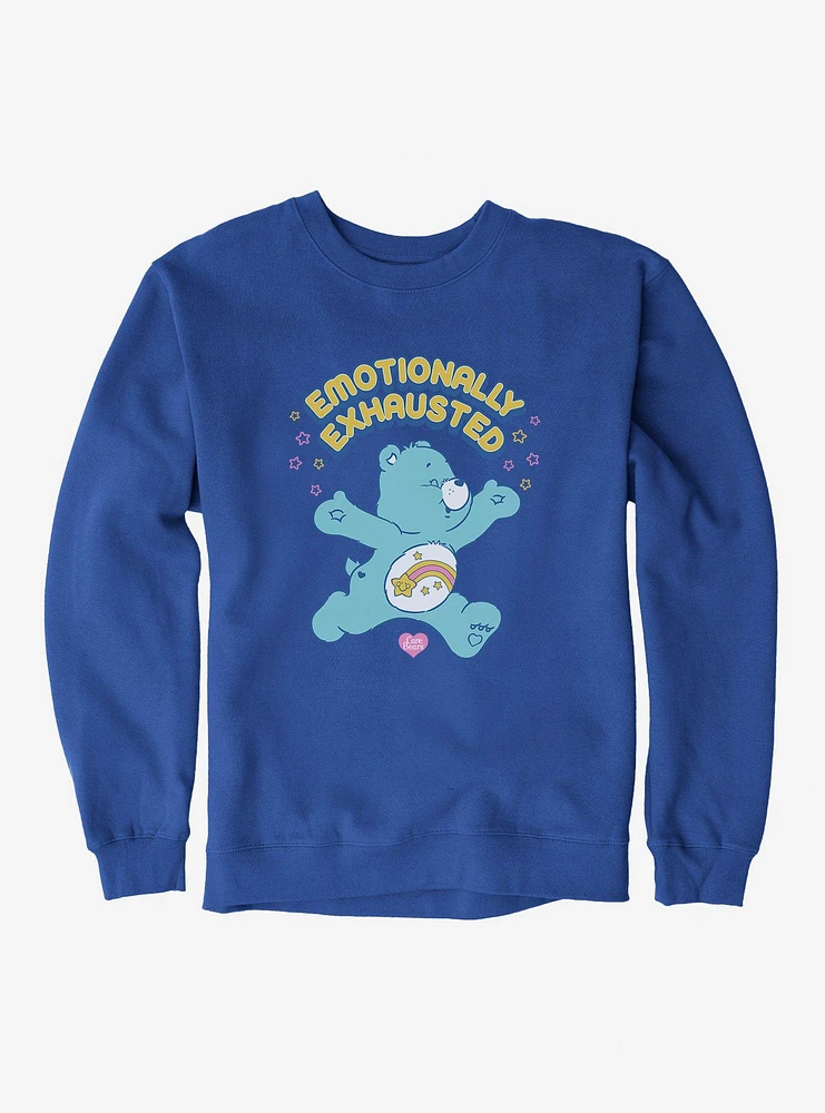 Care Bears Wish Bear Emotionally Exhausted Sweatshirt