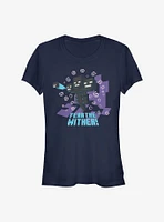 Minecraft Fear The Wither Girls T-Shirt