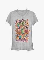 Minecraft Fun Arrow Composition Girls T-Shirt