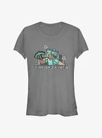 Minecraft Miner Steve Girls T-Shirt