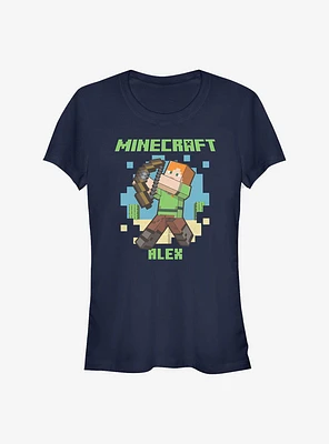 Minecraft Sniper Alex Girls T-Shirt