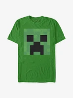 Minecraft Creeper Big Face T-Shirt